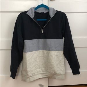 Brandy Melville quarter zip sweatshirt